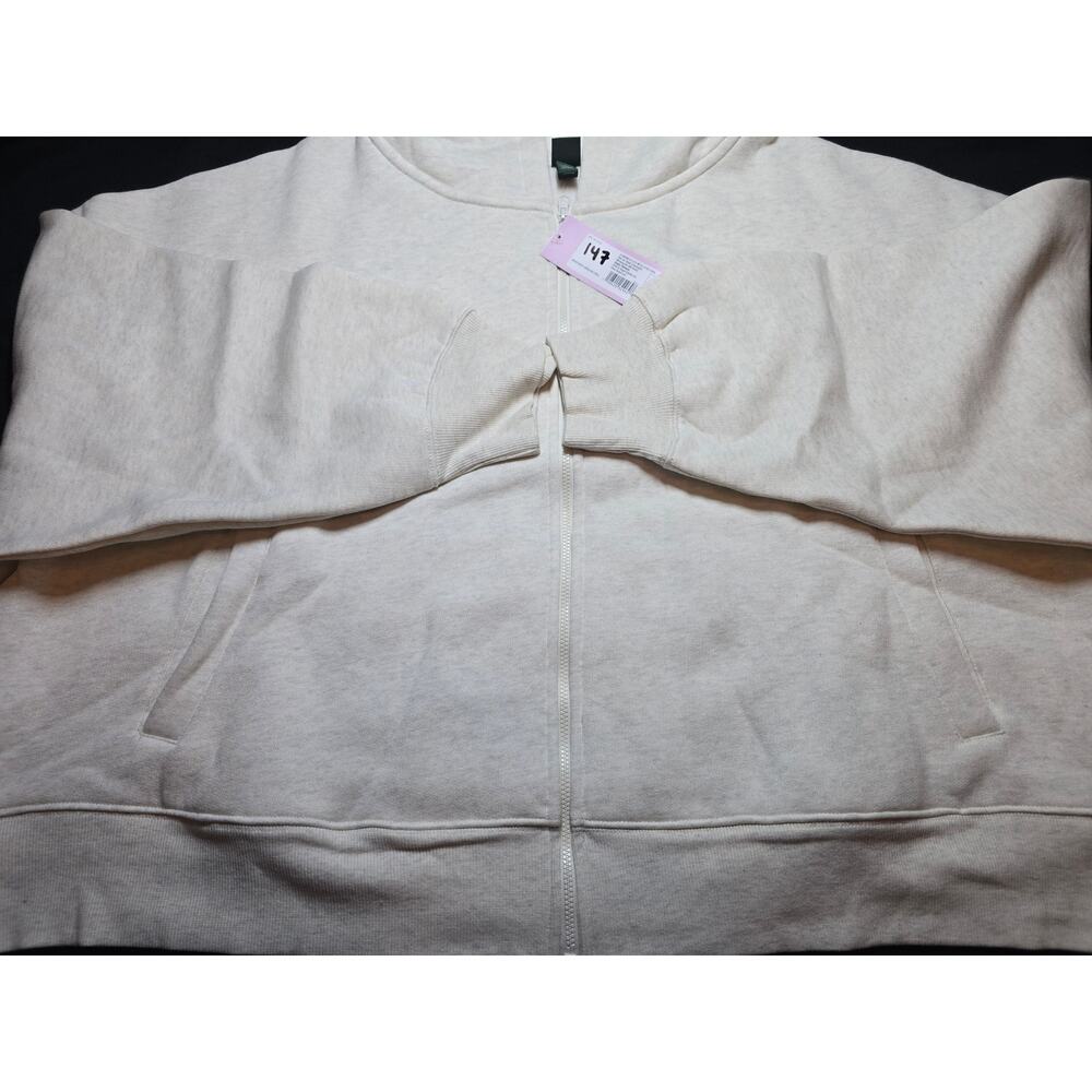 Wild Fable Full Zip Sweatshirt Jacket Heather Gray Pockets - Picture 2 of 6